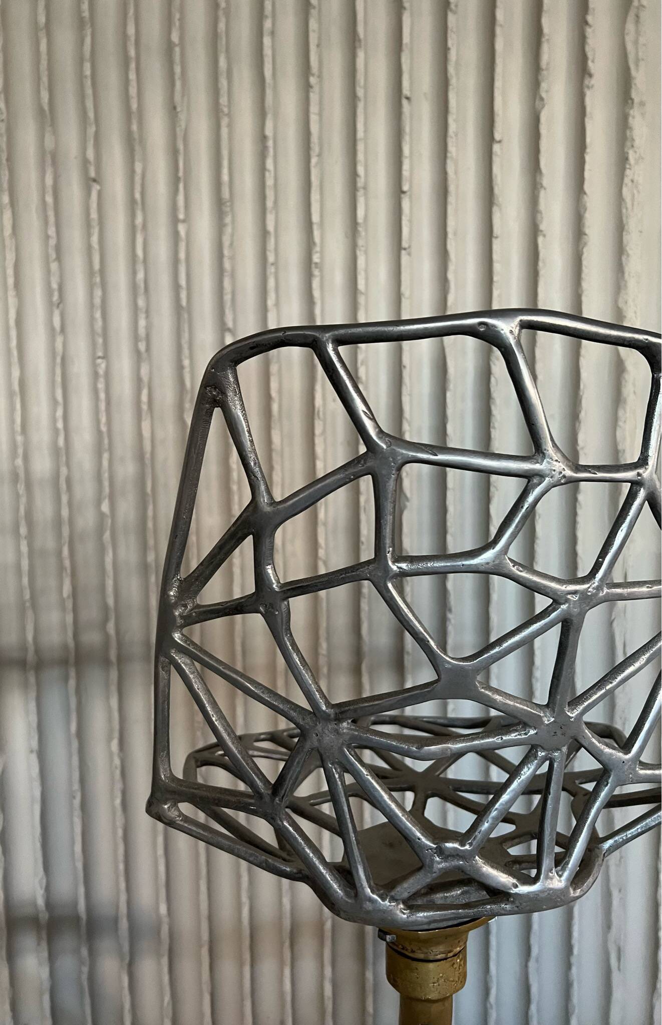 David Marshall Sculptural Barstools – Set of 2