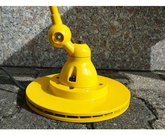 Jieldé lamp yellow 2 arms of Jean Louis Domecq