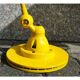 Lampe Jielde  jaune 2 bras de Jean Louis Domecq