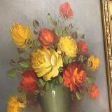 Country bouquet painting