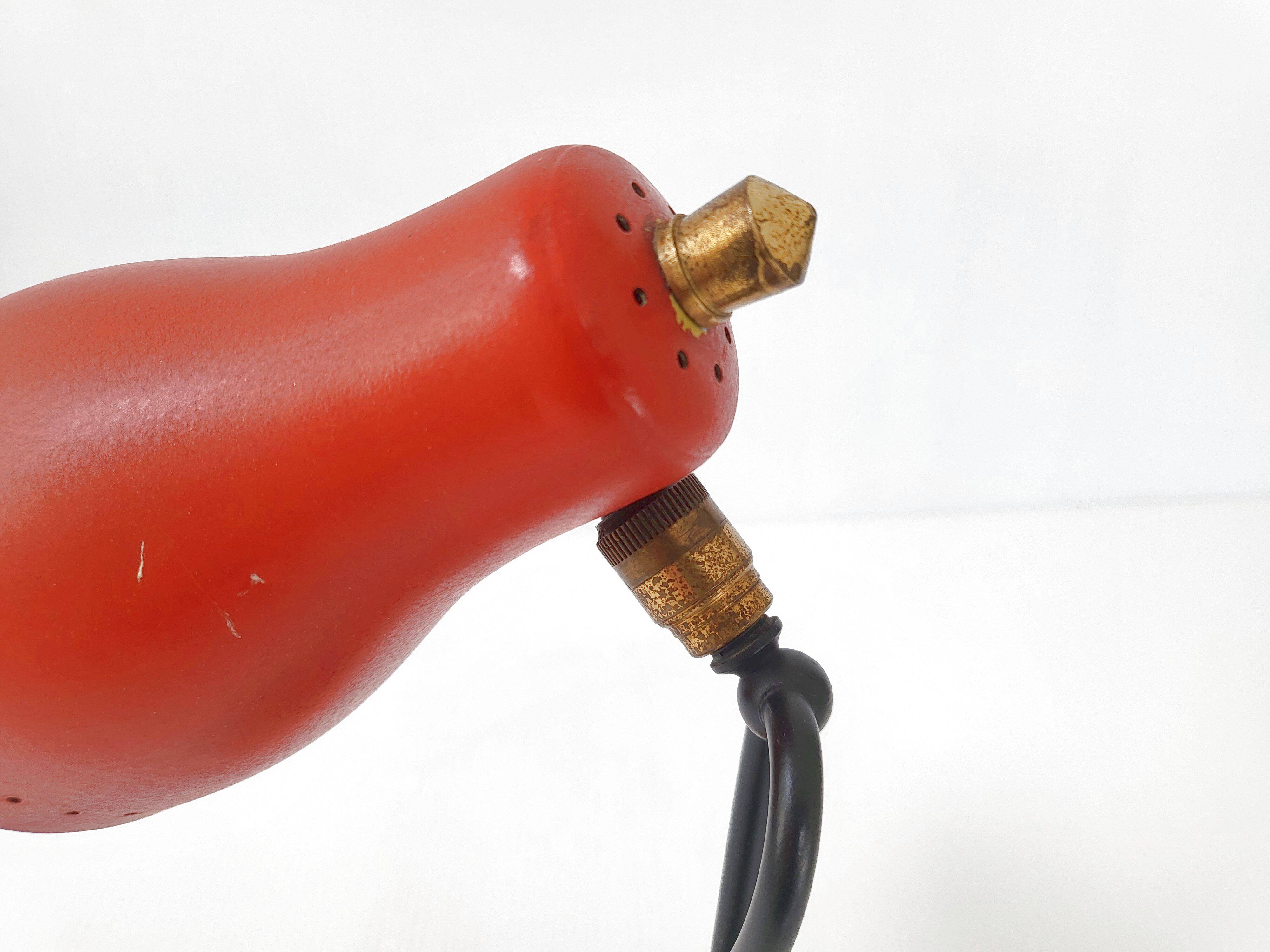 Lampe clé de sol vintage 1950