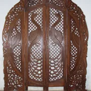 HANDCRAFTED SCREEN Carved by hand NEW