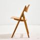 Chaise pliante MK10848 SE 18 par Egon Eiermann pour Wilde + Spieth