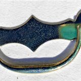 Vintage chrome drawer handle