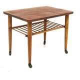 Scandinavian teak side table, Sweden, 1950