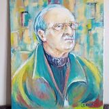 S. Nazar - oil on canvas - 61 x 50 cm - portrait