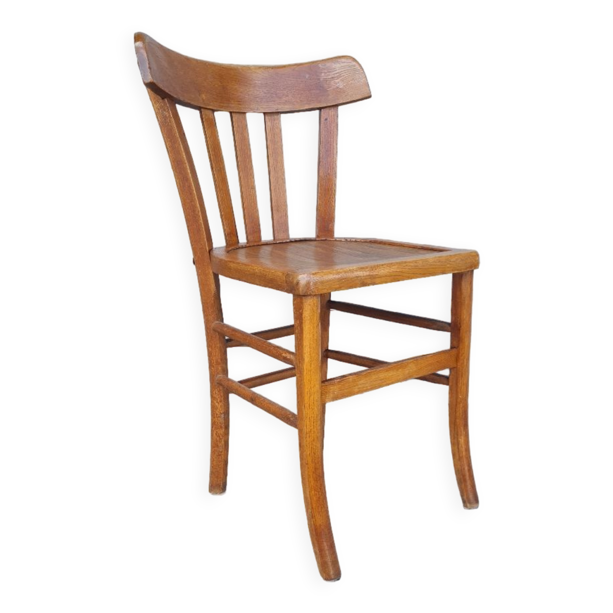 Bistro chair in solid oak
