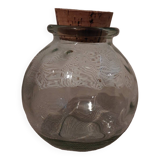 Ancien bocal en verre