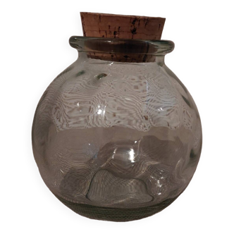 Old glass jar