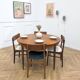 Table à manger ronde et extensible éditée G-Plan