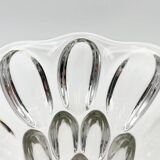 Large “bubbles” vase in Vannes Le Chatel crystal (1960s)