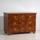 Antique Biedermeier chest of drawers with three drawers (circa 1850)