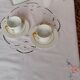 Embroidered tea tablecloth 80x80 cm