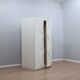 Italian Space Age Wardrobe white lacquered F.lli Proserpio 1960s