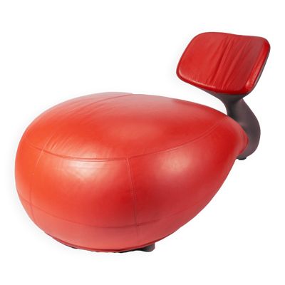 Chaise Béluga Rouge pour Leolux
