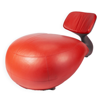 Chaise Béluga Rouge pour Leolux