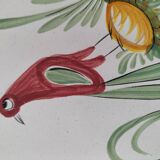 Set of 3 vintage Sainte-Radegonde earthenware plates