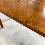 19th century beech farm table