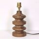 Lampe bois et corde