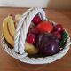 Vintage Ceramic Fruit Basket