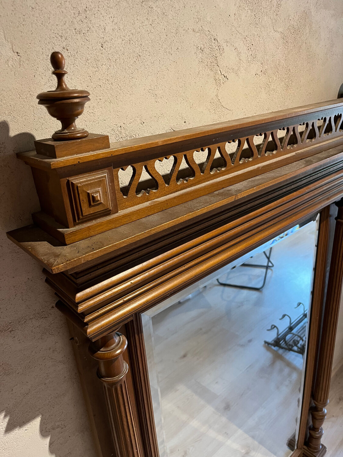 Large mirror trumeau 1940/50