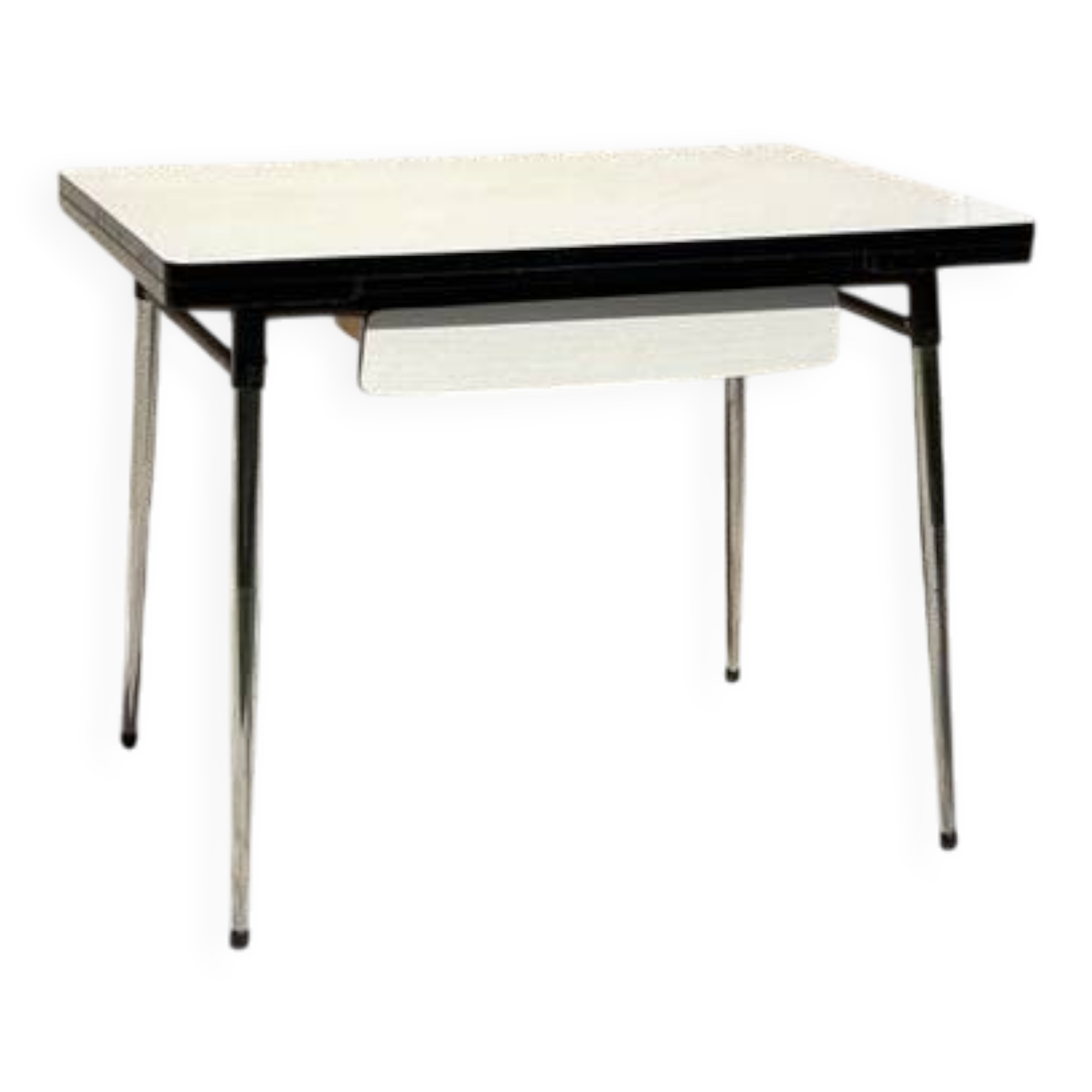 Vintage formica table with 2 extensions