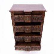 Narrow chest of drawers, France, ca. 1890.