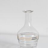 Golden vintage decanter