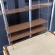 Wall floor wood and vintage gold metal xxeme