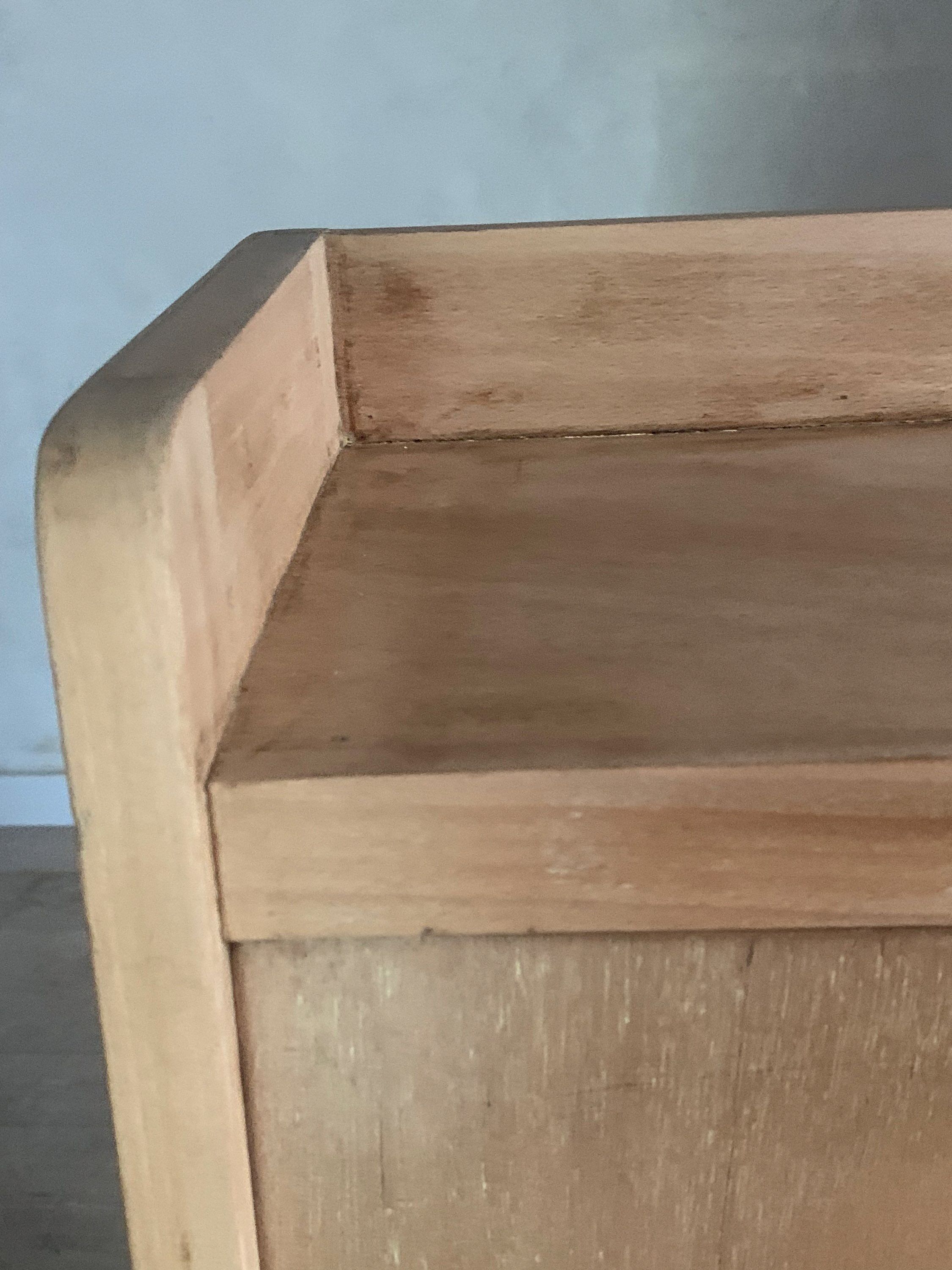 Vintage pyramid-shaped secretary desk library