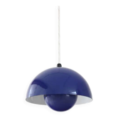 Blue Verner Panton flowerpot pendant lamp from 1970