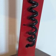 Sculptural Lamp "Snake" – Memphis & Postmodern Aesthetic – Massive