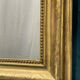Mirror era Louis-Philippe gilding with gold leaf