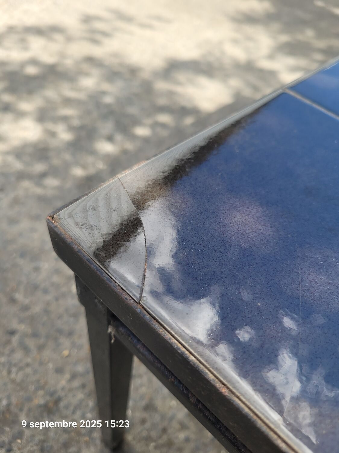 Vintage rectangular coffee table
