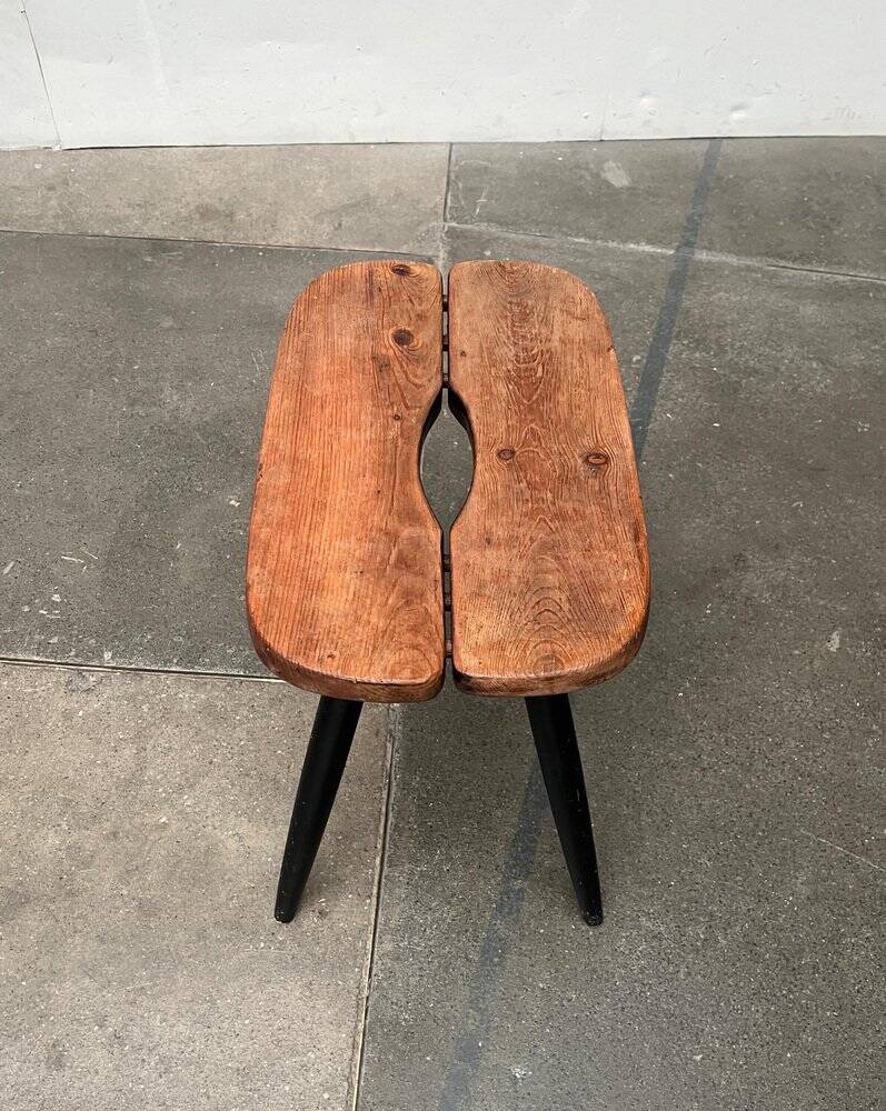 Pirkka stool mid-century by Ilmari Tapiovaara for Laukaan Puu