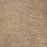 Tapis en coton recycle beige 150 x 100 cm