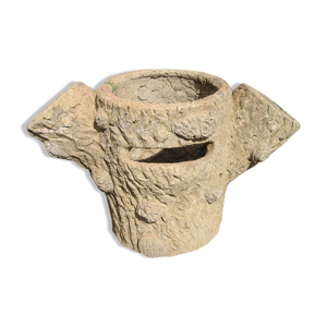 Jardinière tronc d'arbre