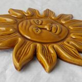 Ceramic wall sun