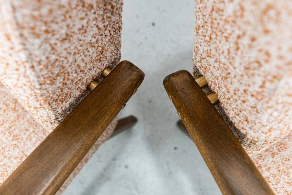 Pair Of Armchairs Type 53 By J. Smidek For Ton, Czechoslovakia, 1960’s