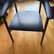 Black walnut armchair Herit - Normann Copenhagen