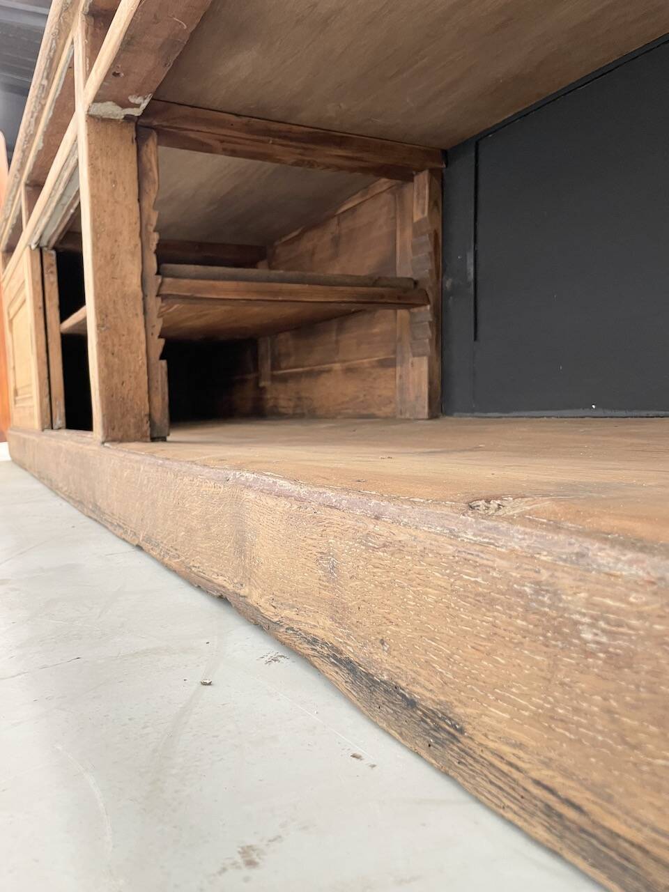 XXL oak and pine counter 350cm