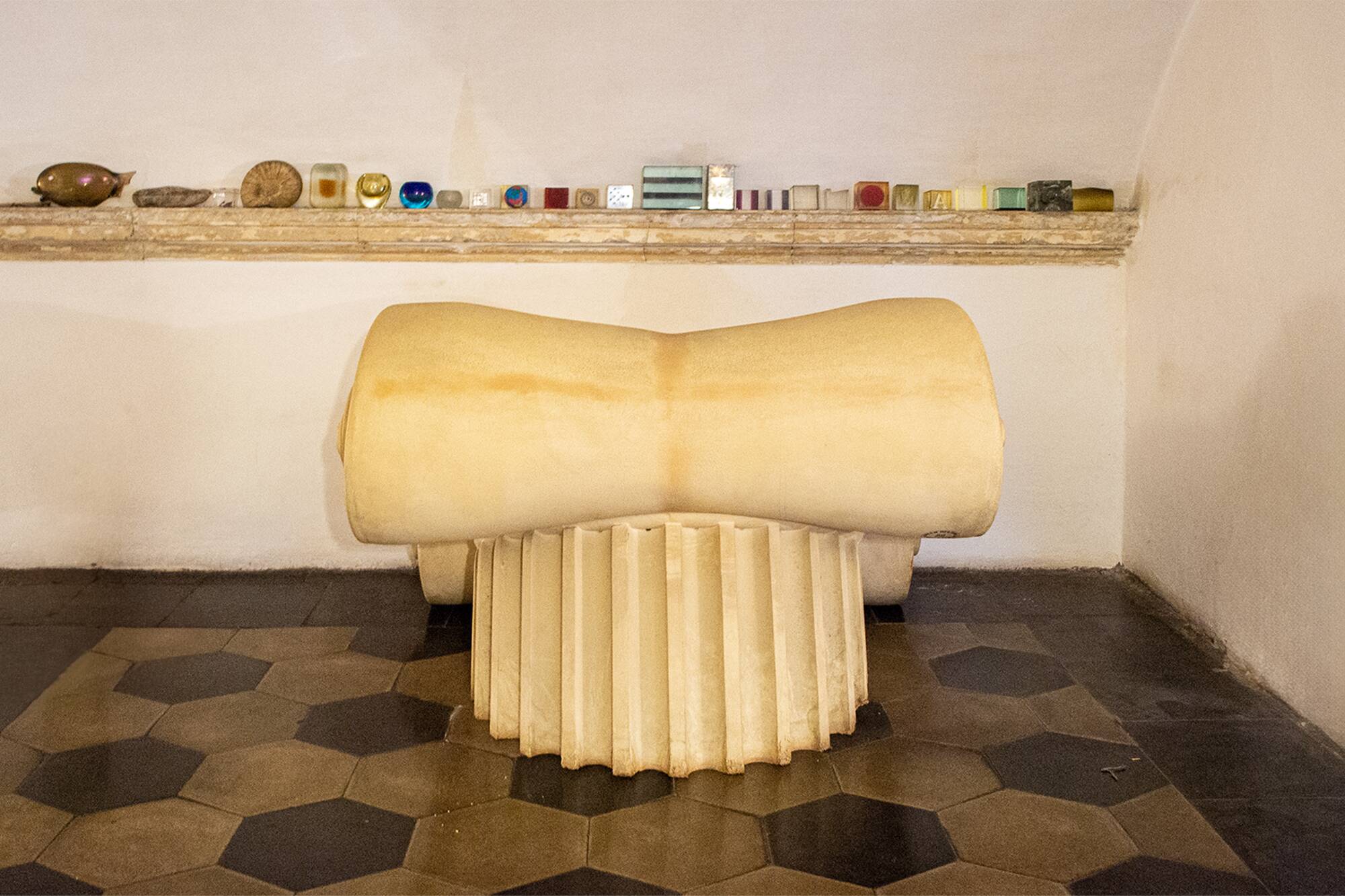 Poltrona Capitello di Studio 65 per Gufram Italia edizione 1985