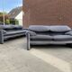 Set of 2 Maralunga sofas by Vico Magistretti for Cassina