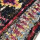 Moroccan Berber carpet Old Boucherouite 2,31x1.11m