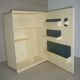 Vintage toilet cabinet with mirror