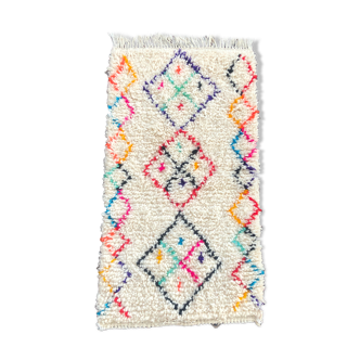 Berber carpet and original azilal pattern - 100x54cm