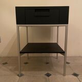 Maxalto EBE - small double-top bedside table with drawer