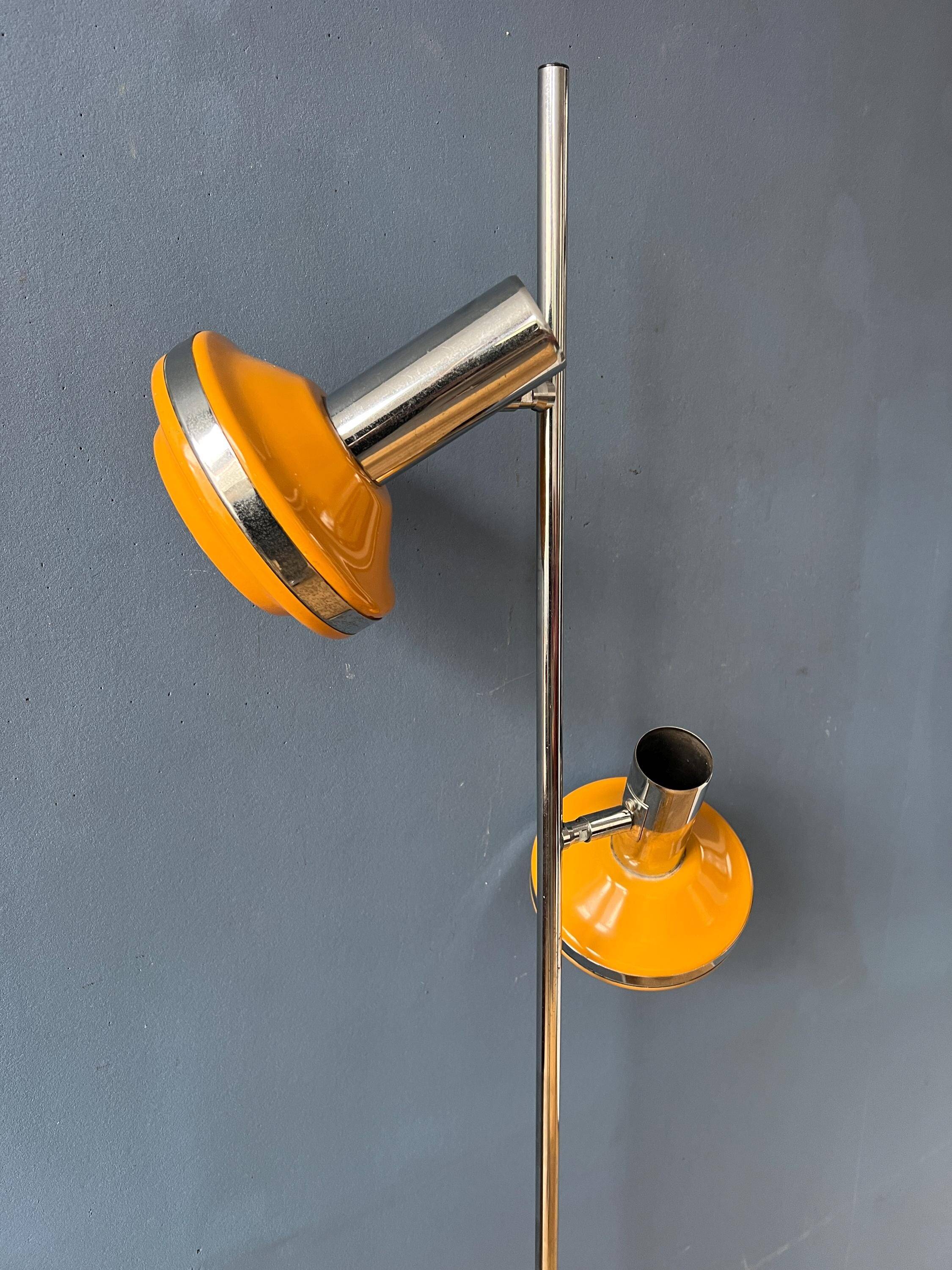 Space Age Mid-Century Floor Lamp Hustadt Leuchten