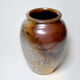 Puisaye sandstone vase by André Nault