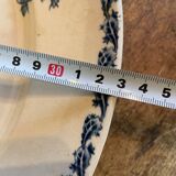 Large Terre de Fer “Cactus” Gien dish